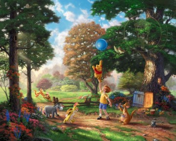 Artworks in 150 Subjects Painting - Winnie The Pooh II TK Disney